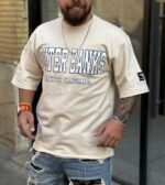 تیشرت پارچه دورس دو نخ باکسی - Image 6