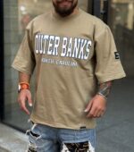 تیشرت پارچه دورس دو نخ باکسی - Image 2