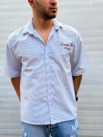 پیراهن نخ اندیگو گلدوزی - Image 6