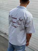 پیراهن نخ اندیگو گلدوزی - Image 2