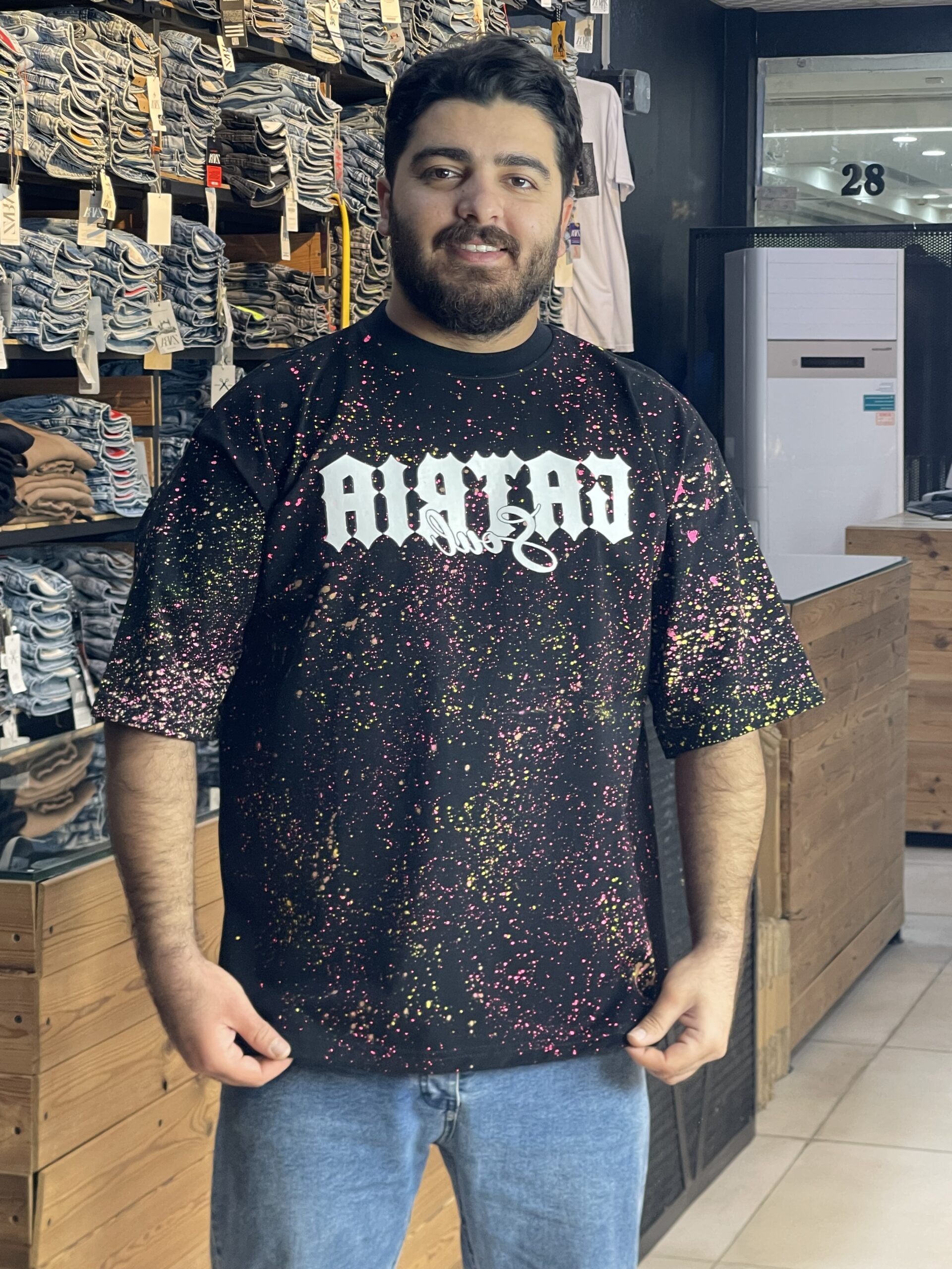 IMG_7075 تیشرت پارچه ماکان گرم بالا - Image 1